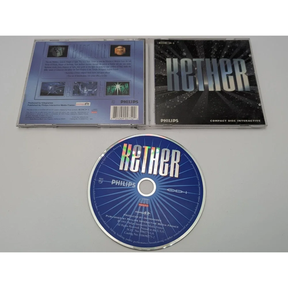 Kether (Philips CD-i, 1993) CD Rom Game